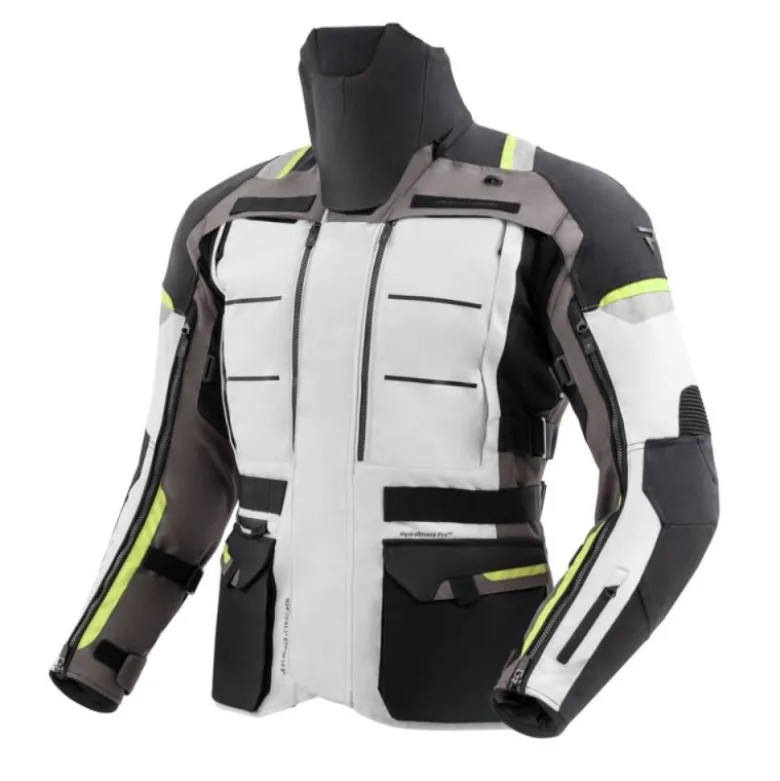 Giacca In Tessuto Rebelhorn Cubby V Nero Grigio Giallo Fluo