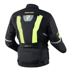 Giacca In Tessuto Rebelhorn Hardy II Nero Giallo Fluo