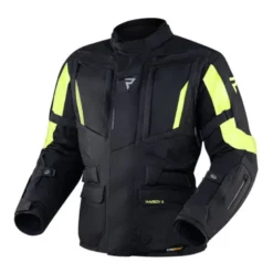 Giacca In Tessuto Rebelhorn Hardy II Nero Giallo Fluo