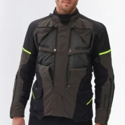 Giacca In Tessuto Rebelhorn Range Antracite Nero Giallo Fluo