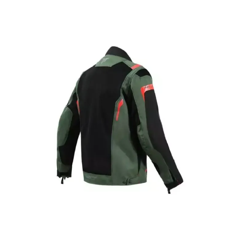 Giacca In Tessuto Seventy SD-JT66 Sahara Verde Militare Rosso