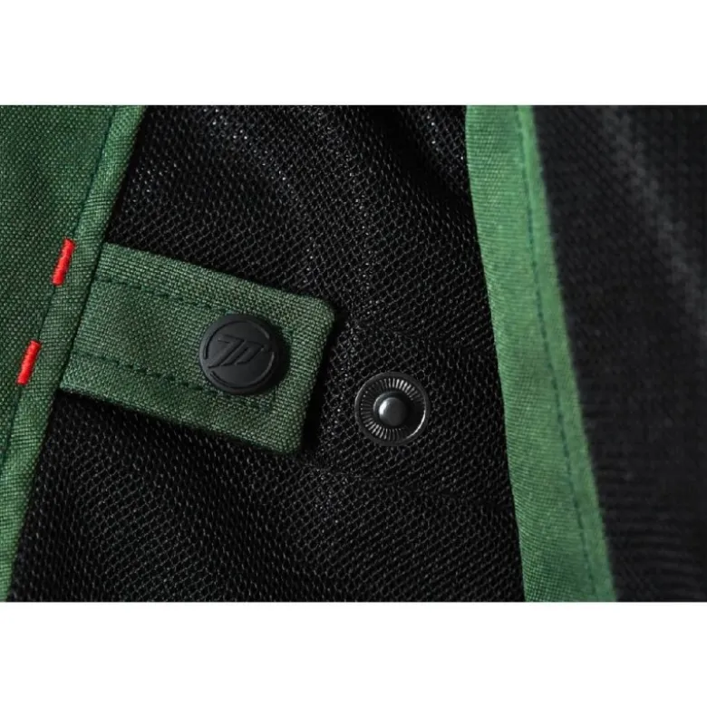 Giacca In Tessuto Seventy SD-JT66 Sahara Verde Militare Rosso