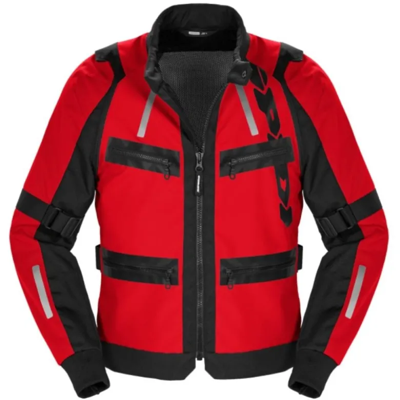 Giacca in Tessuto Spidi Enduro Pro Rosso