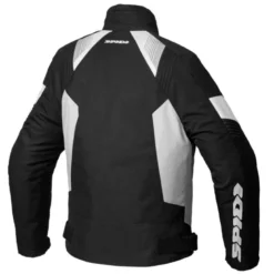 Giacca in Tessuto Spidi Flash Evo Nero Bianco