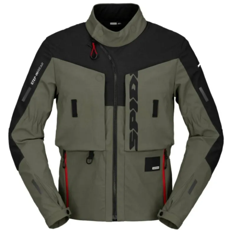 Giacca in Tessuto Spidi Frontier Jacket Militare
