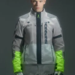 Giacca in Tessuto Spidi Frontier Pro H2Out Verde Militare