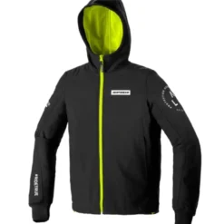 Giacca in Tessuto Spidi Hoodie Armor Evo Giallo Fluo