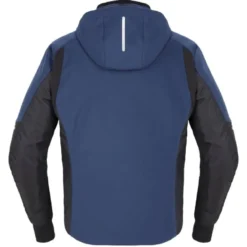 Giacca In Tessuto Spidi Hoodie Armor H2Out Nero Blu