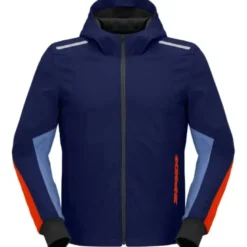 Giacca In tessuto Spidi Hoodie Armor Light Navy Rosso