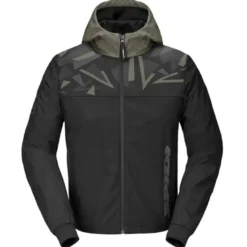 Giacca in Tessuto Spidi Hoodie Evo Sport Militare