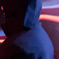 Giacca in Tessuto Spidi Hoodie H2Out 2 Blu Argento