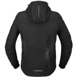 Giacca in Tessuto Spidi Hoodie Warrior Nero