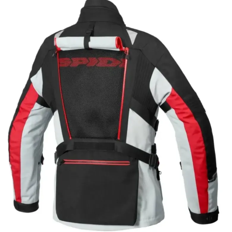 Giacca in Tessuto Spidi H2Out Allroad Ghiaccio Rosso