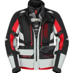 Giacca in Tessuto Spidi H2Out Allroad Ghiaccio Rosso