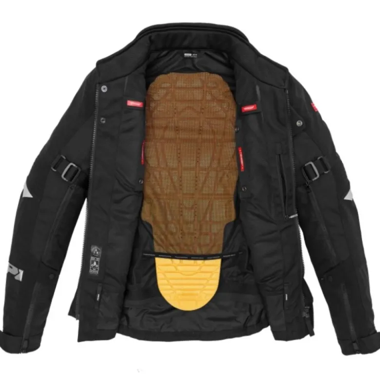 Giacca in Tessuto Spidi H2Out Allroad Nero