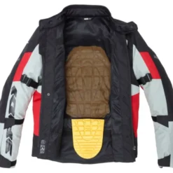 Giacca in Tessuto Spidi H2Out Crossmaster Ghiaccio Rosso