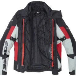 Giacca in Tessuto Spidi H2Out Crossmaster Ghiaccio Rosso
