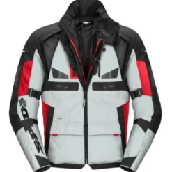 Giacca in Tessuto Spidi H2Out Crossmaster Ghiaccio Rosso