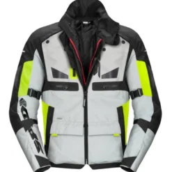 Giacca in Tessuto Spidi H2Out Crossmaster Giallo Fluo