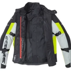 Giacca in Tessuto Spidi H2Out Crossmaster Giallo Fluo