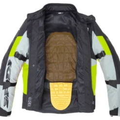 Giacca in Tessuto Spidi H2Out Crossmaster Giallo Fluo