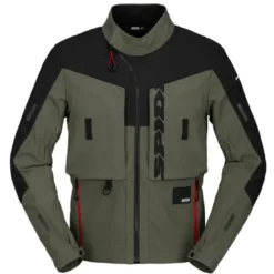 Giacca In Tessuto Spidi H2Out Frontier Thermorain Verde Militare