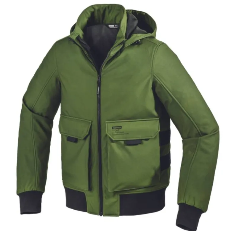 Giacca in Tessuto Spidi H2Out Metromover Militare