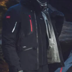 Giacca in Tessuto Spidi H2Out Mission-T Shield Nero