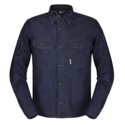 Giacca In Tessuto Spidi J-Denim Overshirt Blu