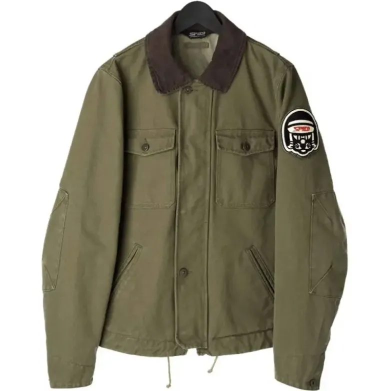 Giacca In Tessuto Spidi Originals Tex Verde