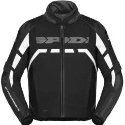 Giacca in Tessuto Spidi Rapid H2Out Nero Bianco