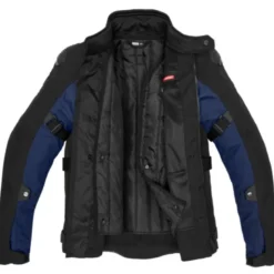 Giacca in Tessuto Spidi Rw H2Out Nero Blu