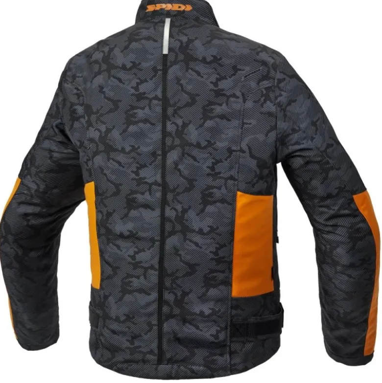 Giacca in Tessuto Spidi Solar H2Out Nero Camouflage