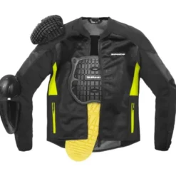 Giacca in Tessuto Spidi Super Net Giallo Fluo