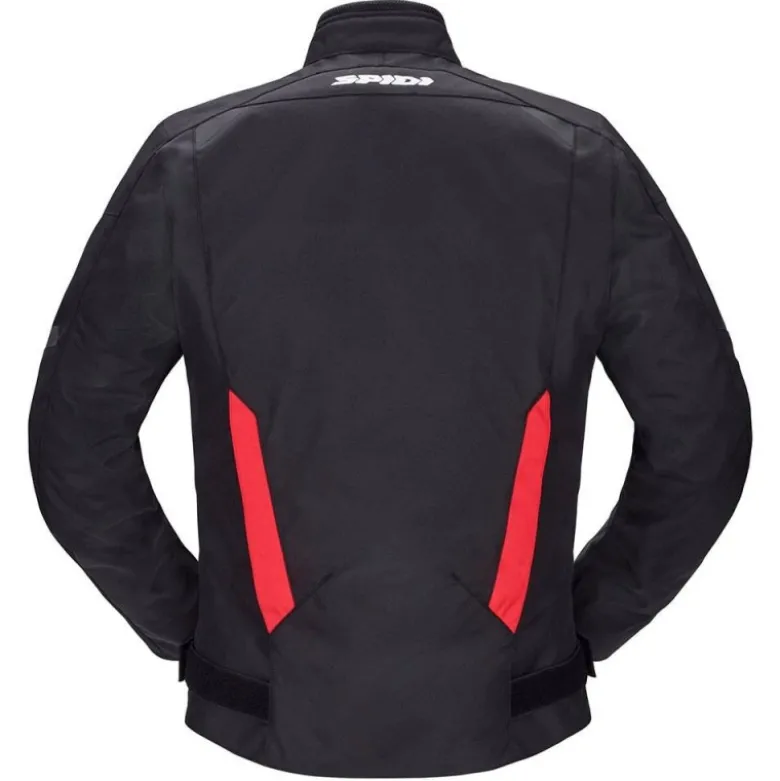 Giacca in Tessuto Spidi Tek H2Out Nero Rosso