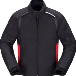 Giacca in Tessuto Spidi Tek H2Out Nero Rosso