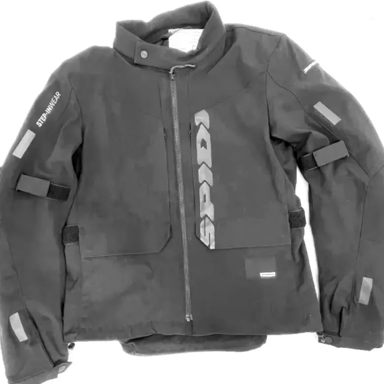 Giacca In Tessuto Spidi Terran Basic JKT Nero