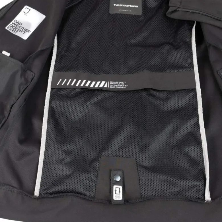 Giacca in Tessuto Tucano Urbano Easyshell Lady Windscud Donna Nero