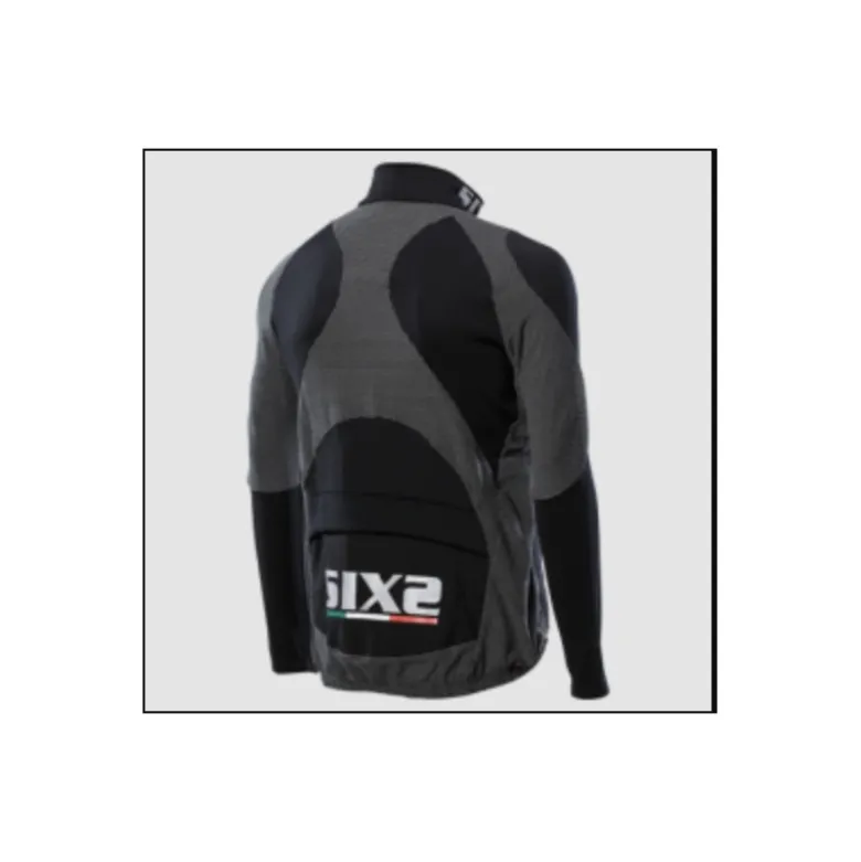 Giacca invernale softshell Sixs SOFT W Nero