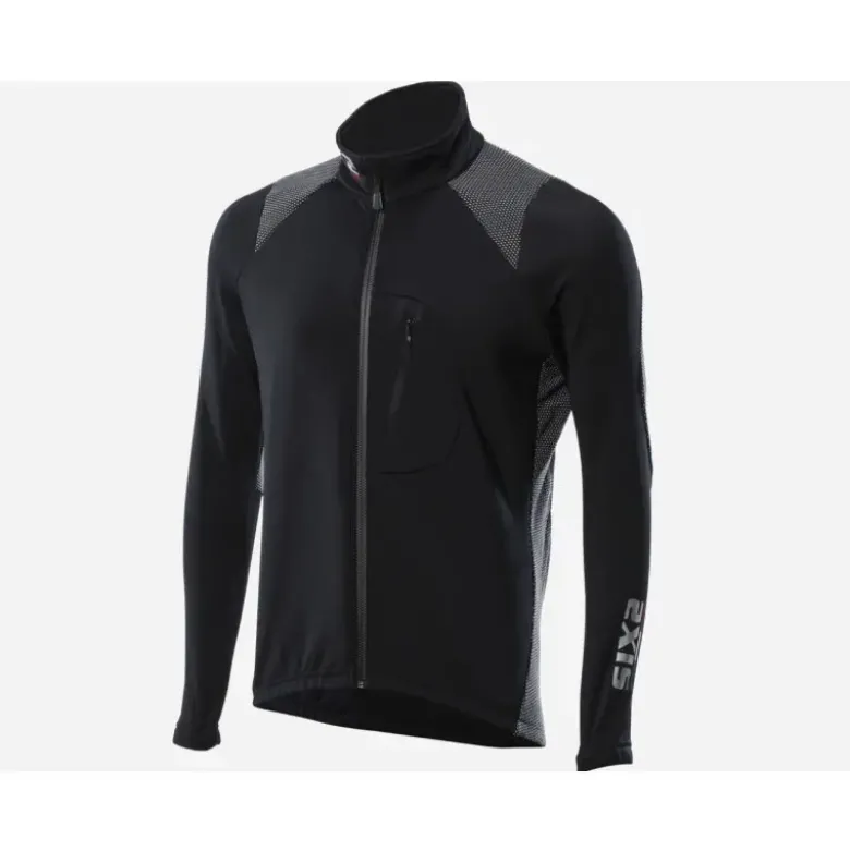 Giacca invernale softshell Sixs SOFT W Nero