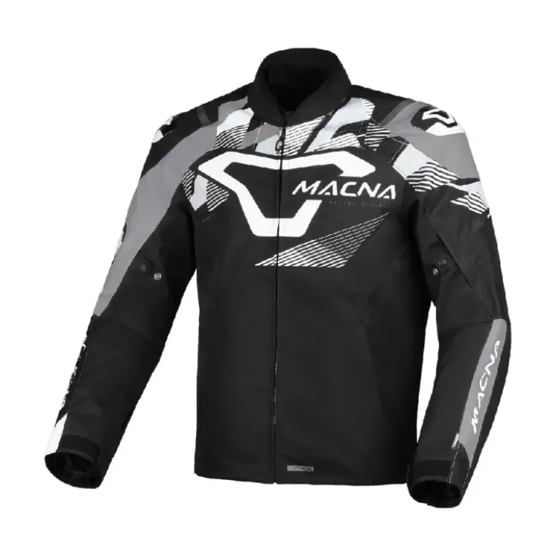 Giacca Macna In Tessuto Confold Admyre Nero Bianco