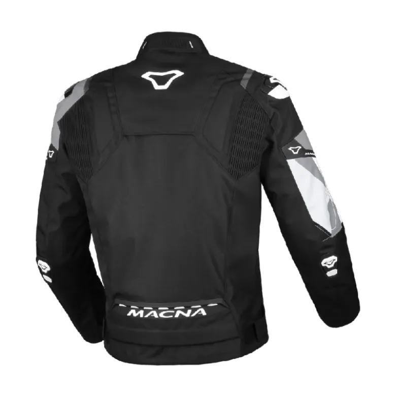 Giacca Macna In Tessuto Confold Admyre Nero Bianco
