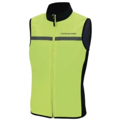 Gilet In Tessuto Antivento Tucano Urbano Nano Switch Gilet Blu Scuro Giallo Fluo