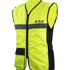 Gilet In Tessuto Ls2 Vest Giallo Alta Visibilità
