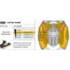 Guanciali Shoei Type-M Cheek Pad 39 Per Caschi VFX-WR