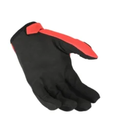 Guanti Cross In Tessuto Macna Backyard-1 Nero Rosso