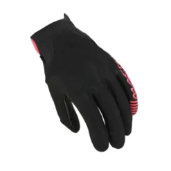 Guanti Donna In Pelle Macna Obtain Leather Nero Rosa