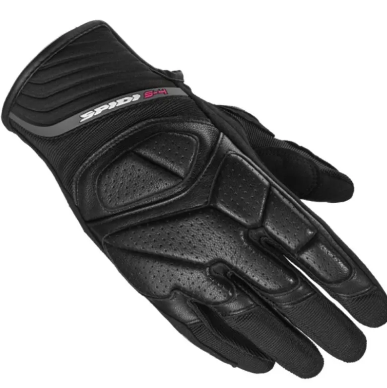 Guanti Donna In Pelle Spidi S-4 Lady Nero