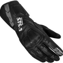 Guanti Donna In Pelle Spidi Sts-3 Lady Nero