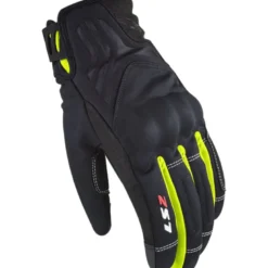 Guanti Donna In Tessuto Ls2 Jet II Nero H-V Giallo